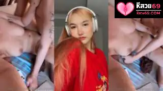 คลิปหลุดหีสวย คลิปหลุดOnlyfans Kanyabunloed สาวผิวขาวหุ่นเด็ดๆงานเด็ดโดนจับแหวกขาเย็ดกระแทกหีลีลาอย่างมันส์  ครางเสียวลั่นห้อง