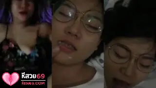 คลิปหลุดหีสวย คลิปหลุด น้องพิม หุ่นน่าเย็ดอมควยลีลาเด็ดจัดก่อนโดนจับแหกหีซอยไม่ยั้ง จัดท่าหมากระแทกหีจุกๆ ก่อนชักน้ำแตกใส่ปาก